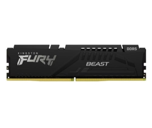Memória RAM Kingston Fury Beast 16GB DDR5 6000MHz CL36 Preto